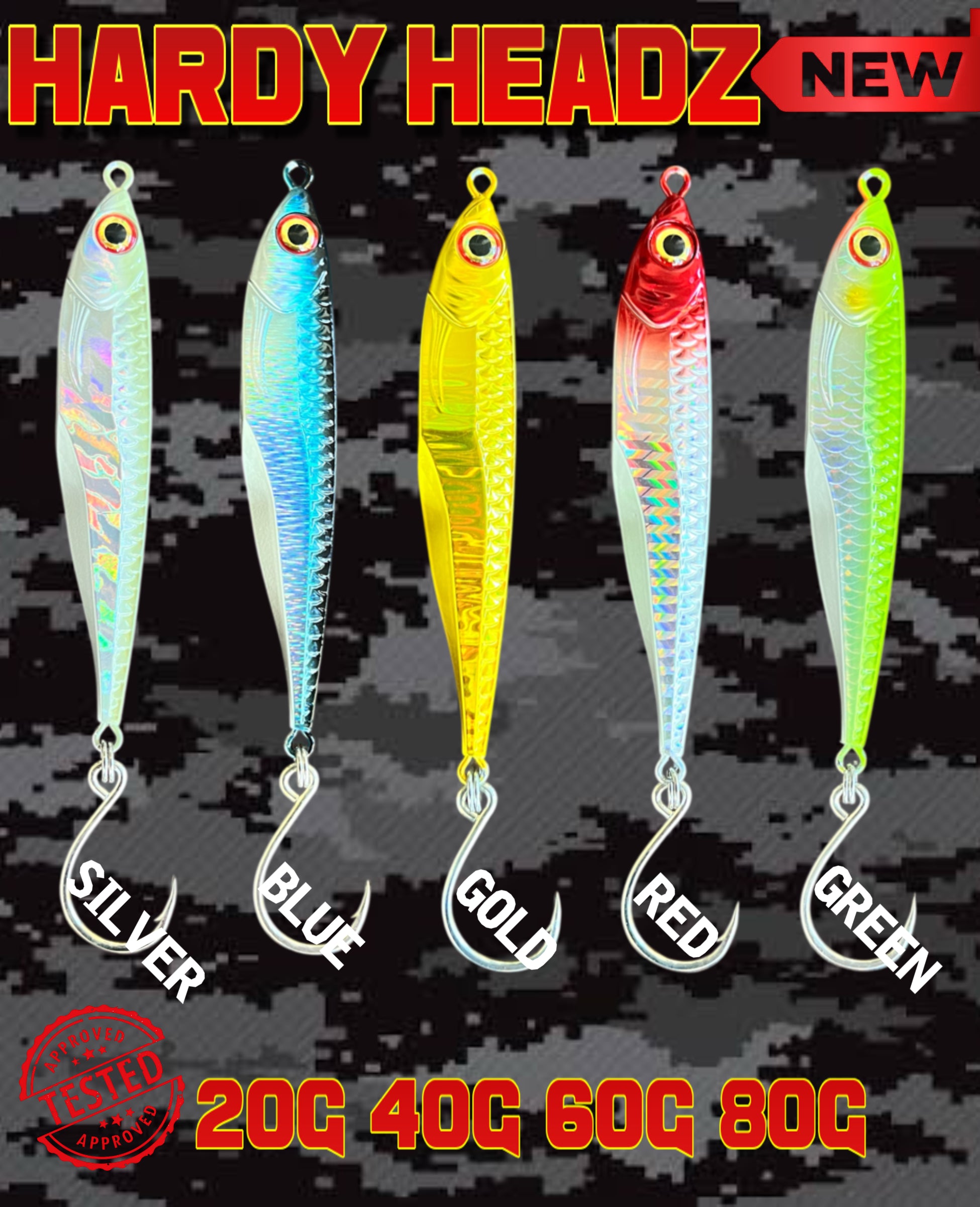 Hardy Headz Range – Doctor Hook Lures