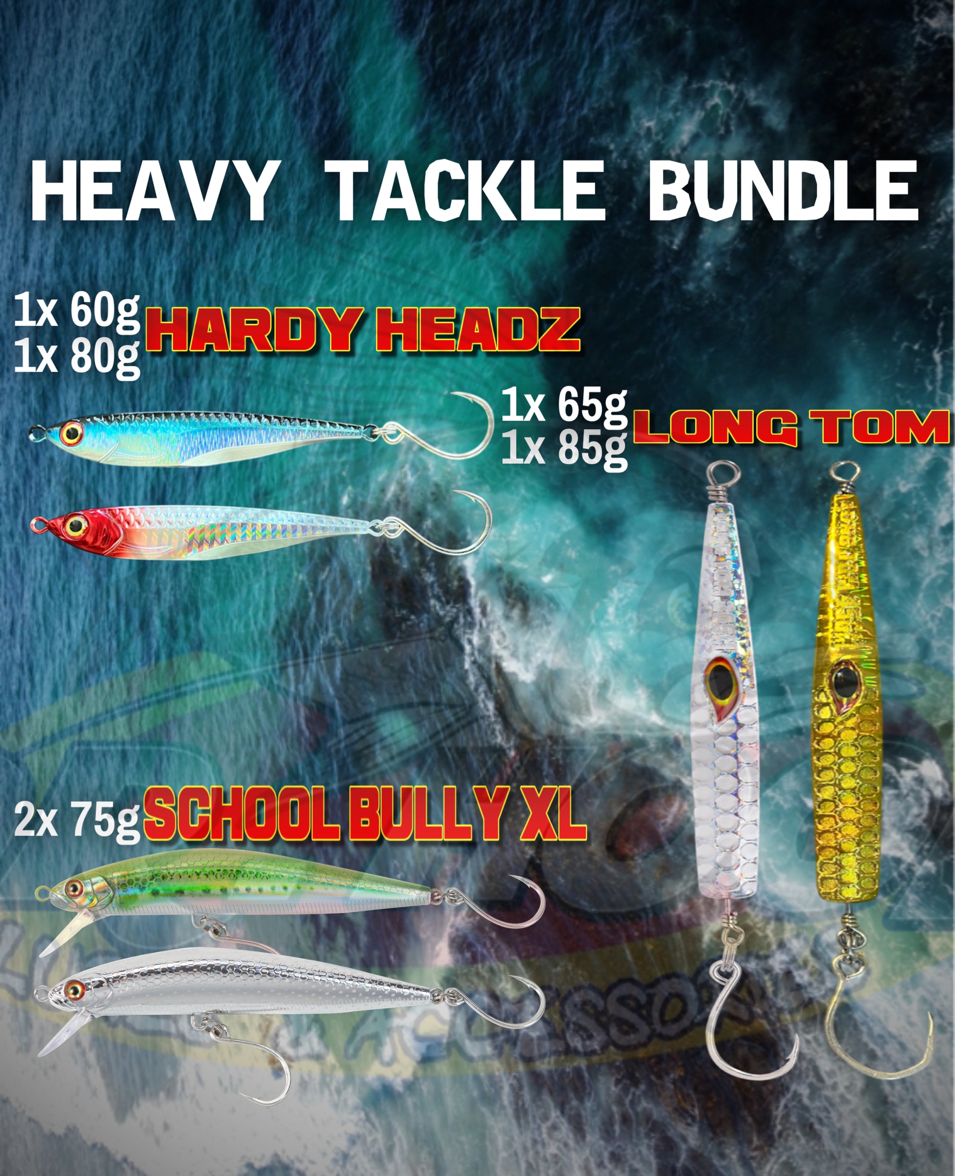 Heavy Tackle Bundle – Doctor Hook Lures